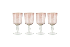 Llanera Wine Glass - Plum - (Set of 4)-nkuku