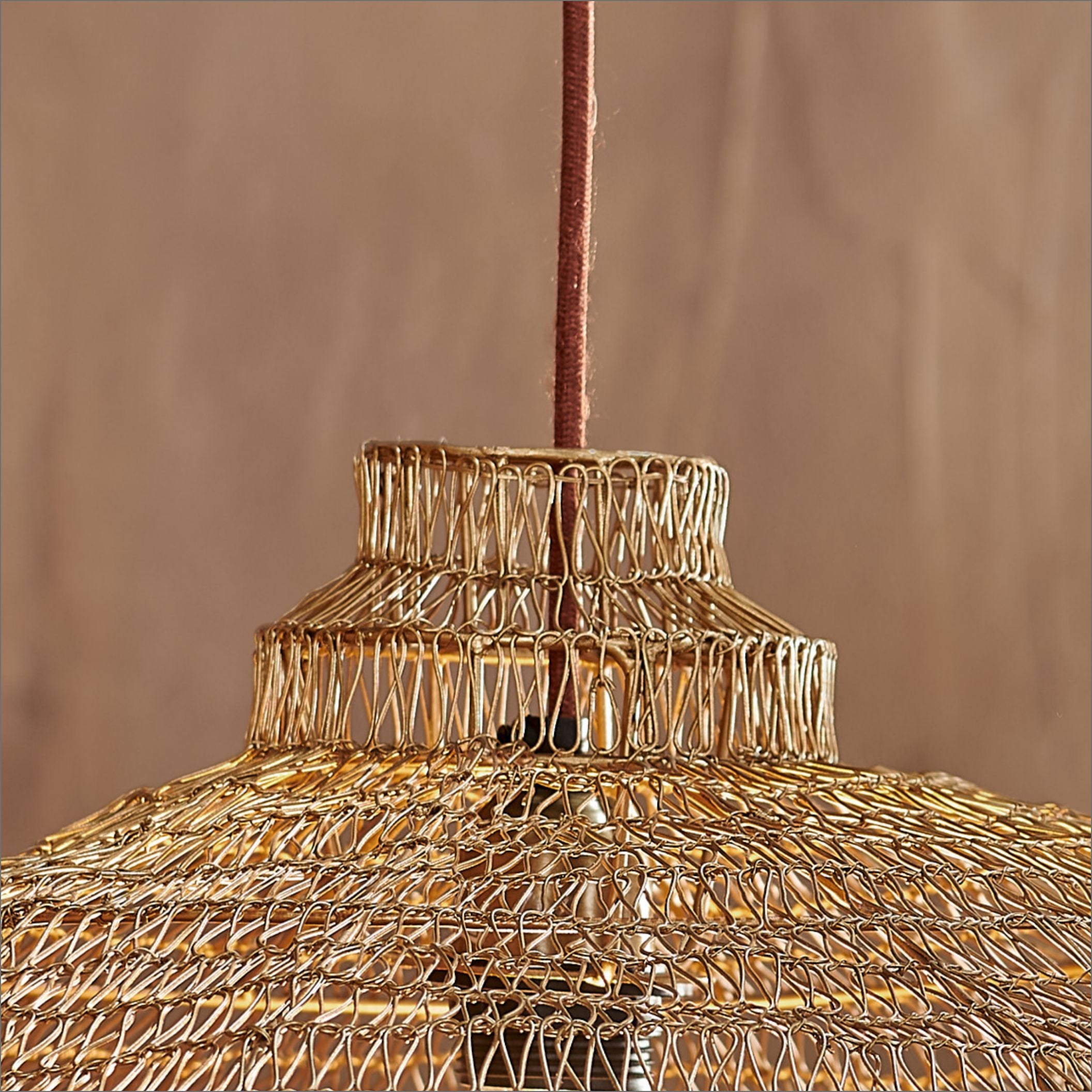 Mukuni Wire Lampshade – Nkuku