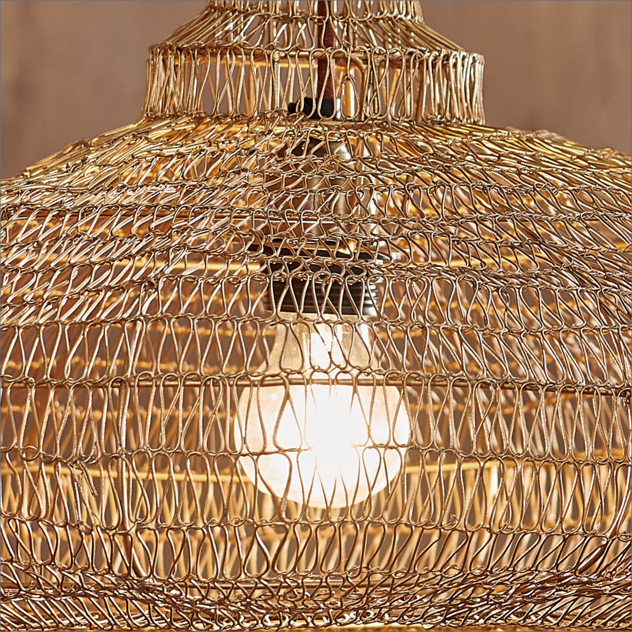 Mukuni Wire Lampshade – Nkuku