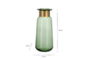 Miza Glass Vase - Green