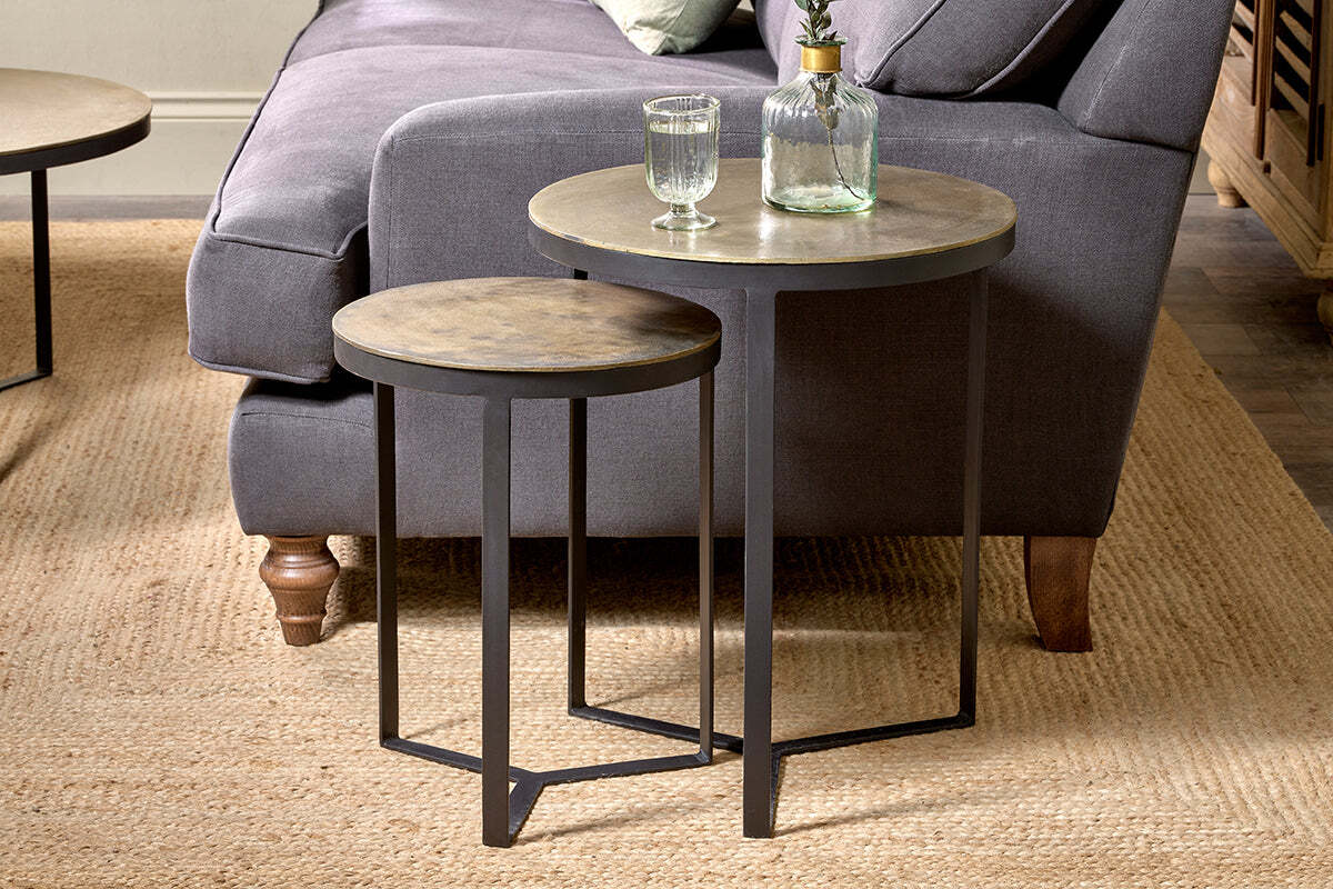 Maba Nesting Side Tables by nkuku