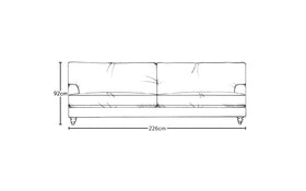 Marri Grand Sofa - Brera Linen Dusk-nkuku