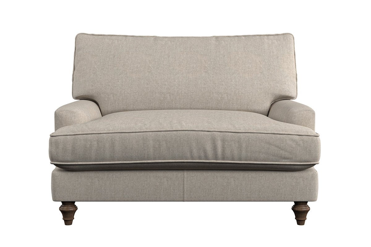 Marri Love Seat - Brera Linen Pebble-nkuku