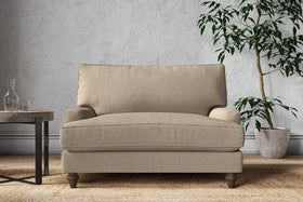 Marri Love Seat - Brera Linen Pebble-nkuku