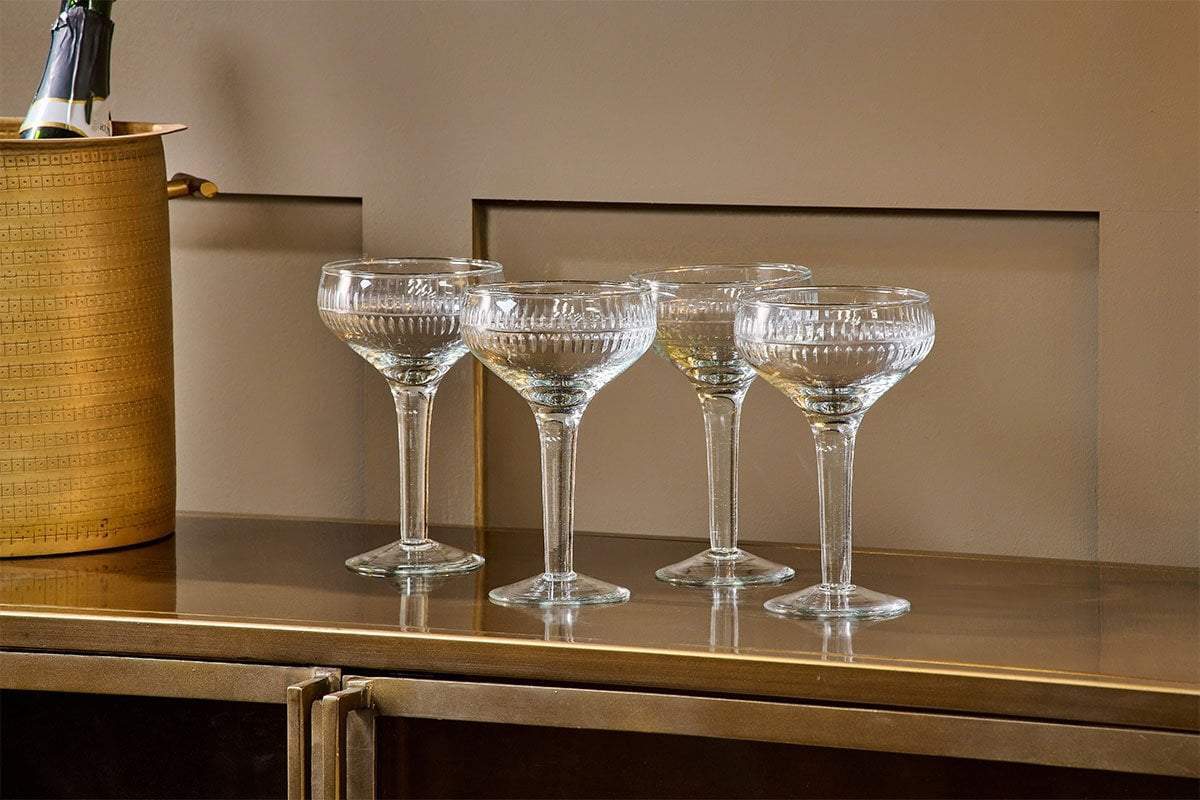 Mila Champagne Glass Clear