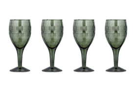 Mila Wine Glass - Dark Emerald (Set of 4)