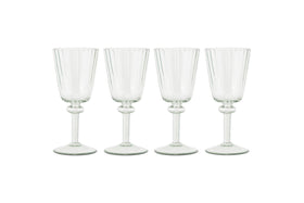 Minati Wine Glass - Clear - (Set of 4)-nkuku