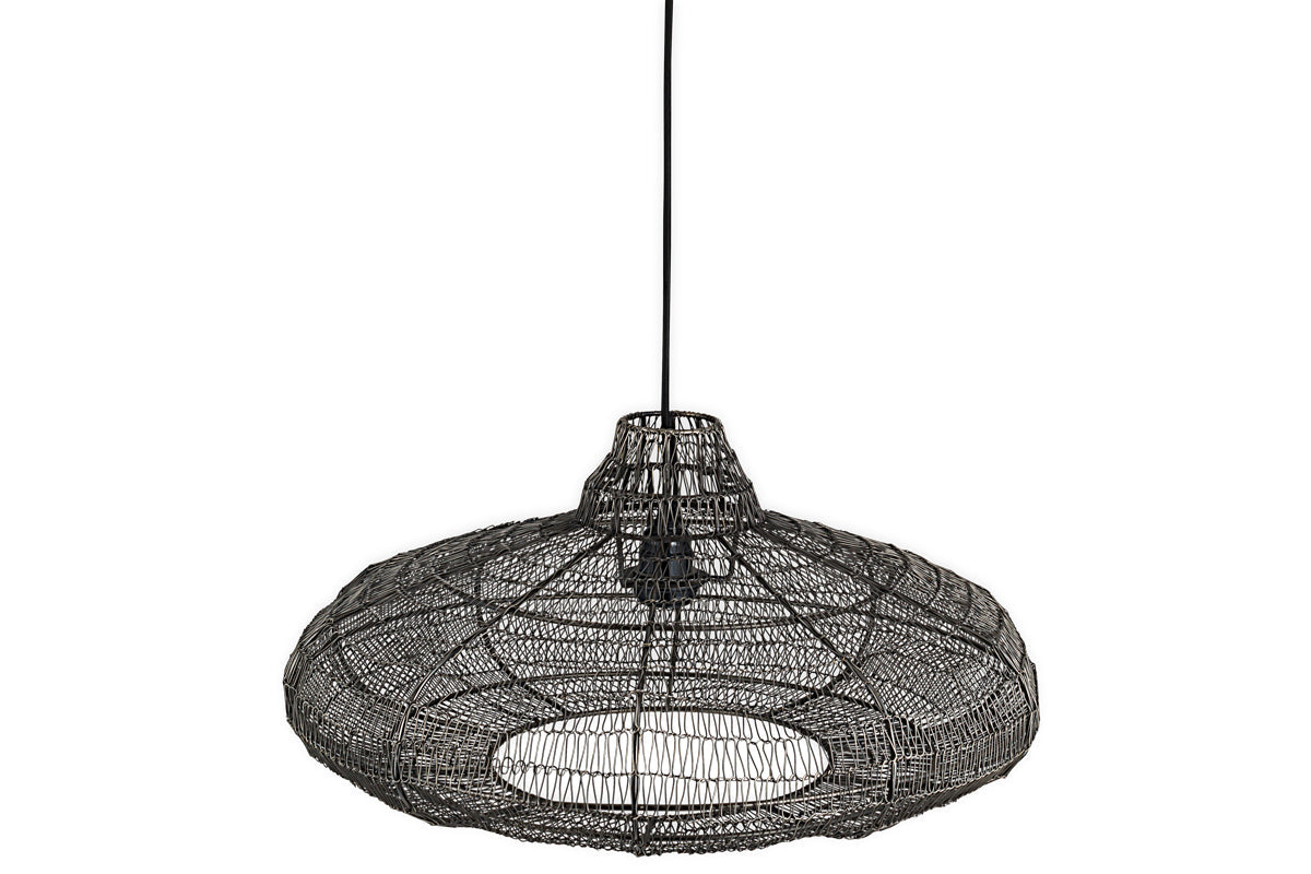 Mukuni Wire Lampshade - Bronze/Black-nkuku