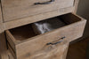 Iya Reclaimed Wood Tall Boy Chest of Drawers - Natural