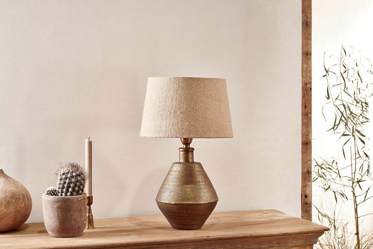 Nalgonda Lamp - Antique Brass - Small