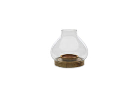 Naryla Mango Wood Lantern - Natural