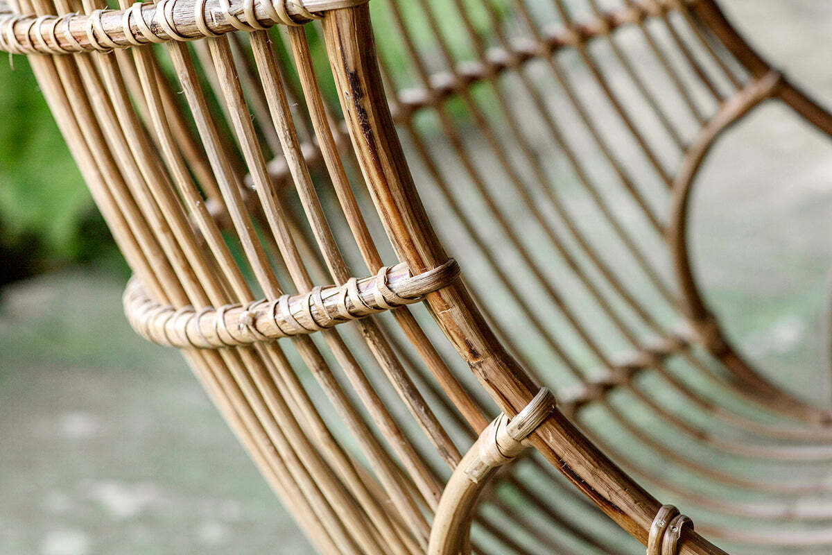 Angry Rattan Chair Nesari Rattan Hanging Chair - Natural