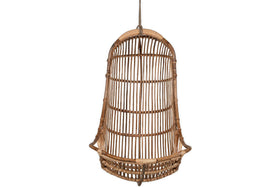 Nesari Rattan Hanging Chair - Natural