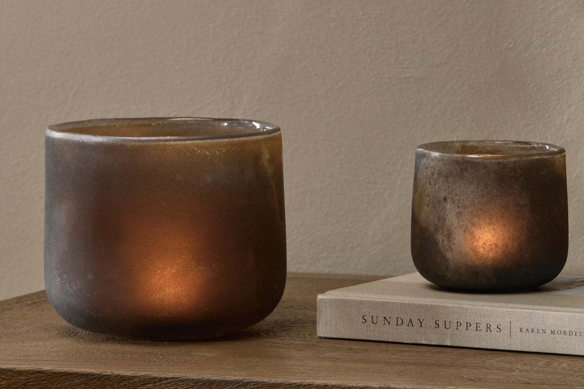 Photo Nesda Nesda Tealight Holder - Frosted Black