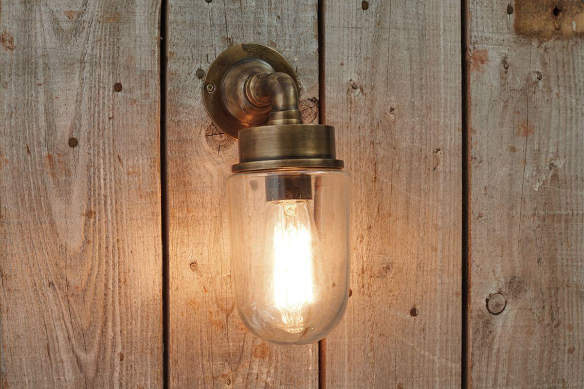 Ngari Outdoor Light Antique Brass