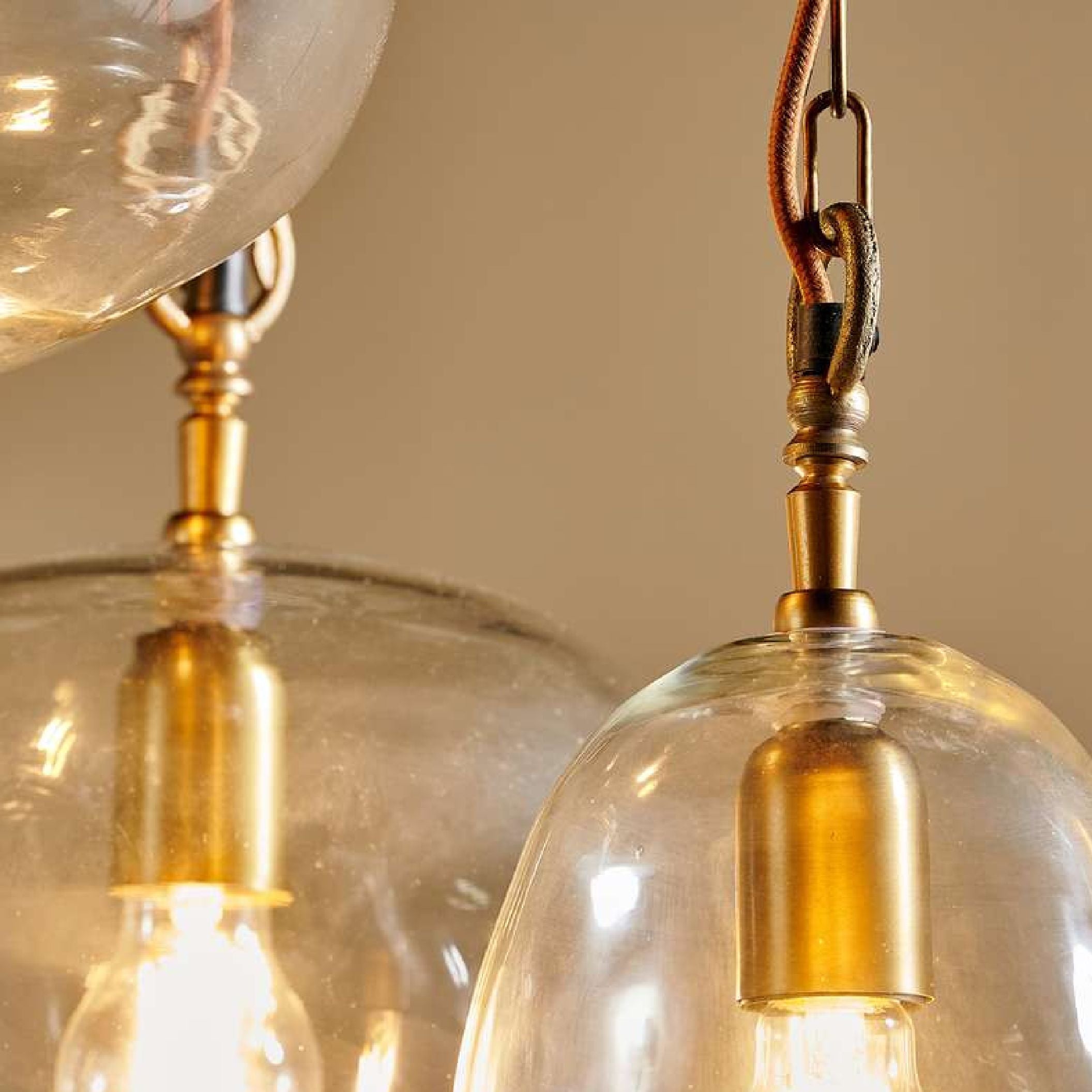 Otoro Statement Recycled Glass Cluster Pendant – Nkuku