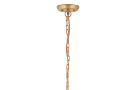 Quinn Statement Hammered Metal Pendant - Large