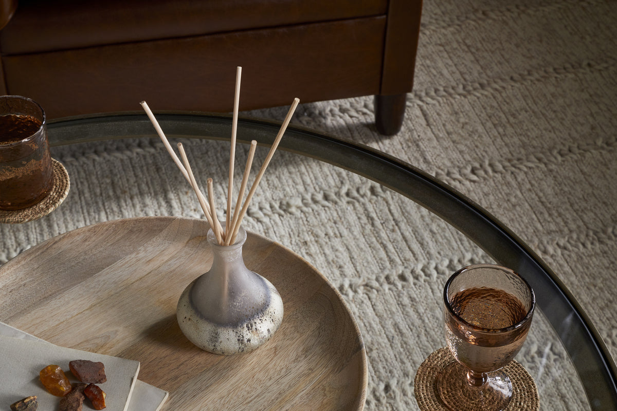Patterned Reed Diffuser Cardamom & Amber Reed Diffuser-nkuku