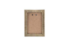 Ranoli Iron Etched Photo Frame - Antique Brass-nkuku