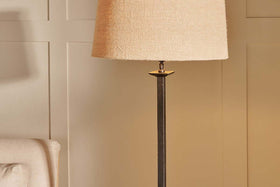 Sahhil Metal Tripod Floor Lamp - Antique Bronze