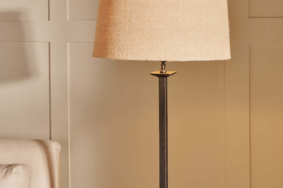 Sahhil Metal Tripod Floor Lamp - Antique Bronze