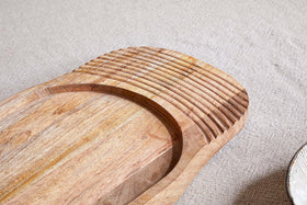 Tivisha Mango Wood Serving Board - Natural