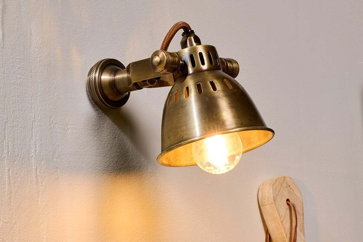 Tubu Brass Spot Light Antique Brass