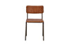 Ukari Leather Dining Chair - Aged Tan