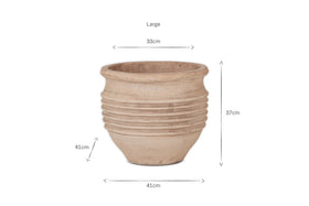 Ullu Terracotta Planter - Terracotta