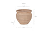 Ullu Terracotta Planter - Terracotta