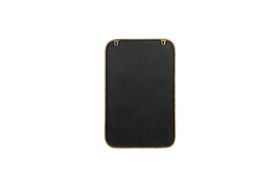 Ungura Rounded Mirror - Antique Brass - Small