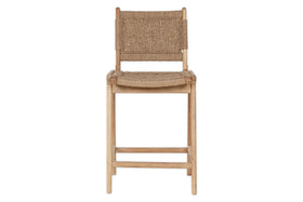 Vinay Woven Counter Chair - Natural-nkuku