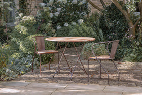 Vivika Outdoor Dining Chair - Natural