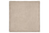 The nkuku Junto Linen Napkin - Natural (Set of 4) features rectangular beige napkins with stitched edges, offering a neutral touch to your table and lying flat against any surface.