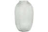 Linsy Ribbed Glass Vase - Clear