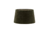 Mendai Velvet & Linen Lampshade - Moss Green
