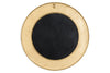 Moto Round Mirror - Antique Brass