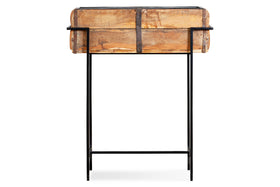 Amazzi Indoor Planter Stand - Natural & Black