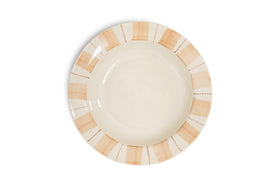Patthar Dinnerware Set - Cream & Clay - (Set of 12)
