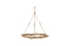 Natesa Hanging Wreath - Brass