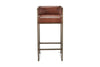 Wamma Leather Bar Chair-nkuku