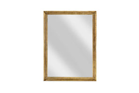 Yadur Rectangular Mirror - Antique Brass - Large