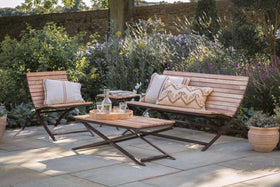 Yatin Outdoor Side Table - Natural
