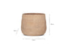 Zadie Terracotta Planter - Natural - Large