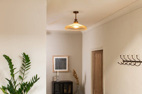 Zowie Recycled Glass Ceiling Light - Large