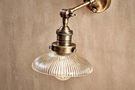 Zowie Recycled Glass Wall Light - Small