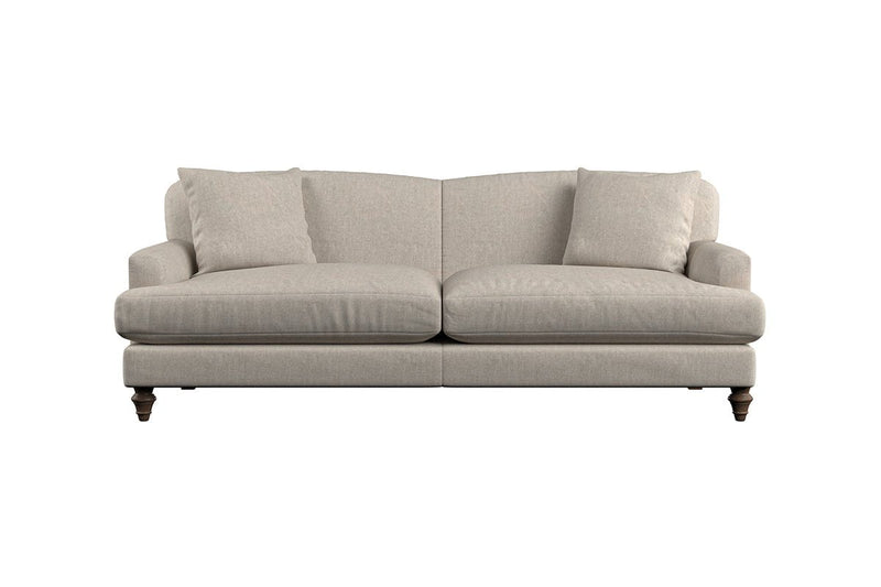 Nkuku MAKE TO ORDER Deni Grand Sofa - Brera Linen Charcoal
