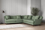 Nkuku MAKE TO ORDER Deni Large Corner Sofa - Brera Linen Jade