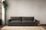 nkuku MAKE TO ORDER Guddu Grand Sofa - Brera Linen Granite