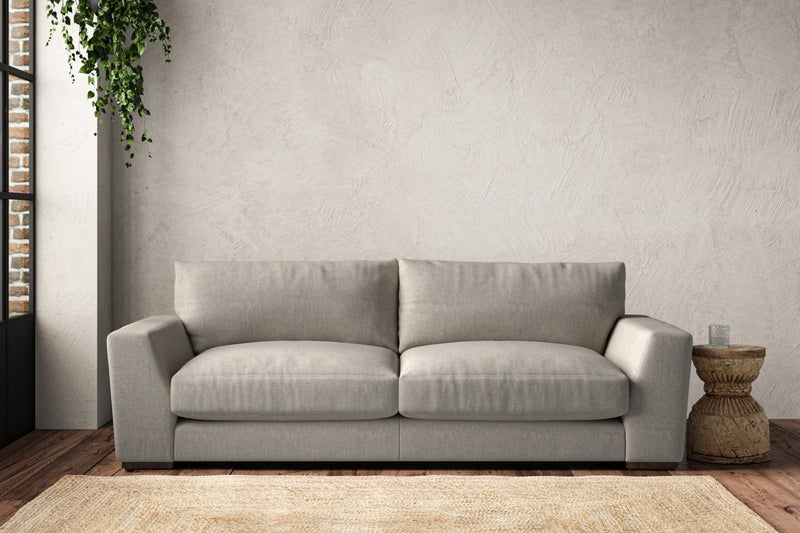 nkuku MAKE TO ORDER Guddu Large Sofa - Brera Linen Natural
